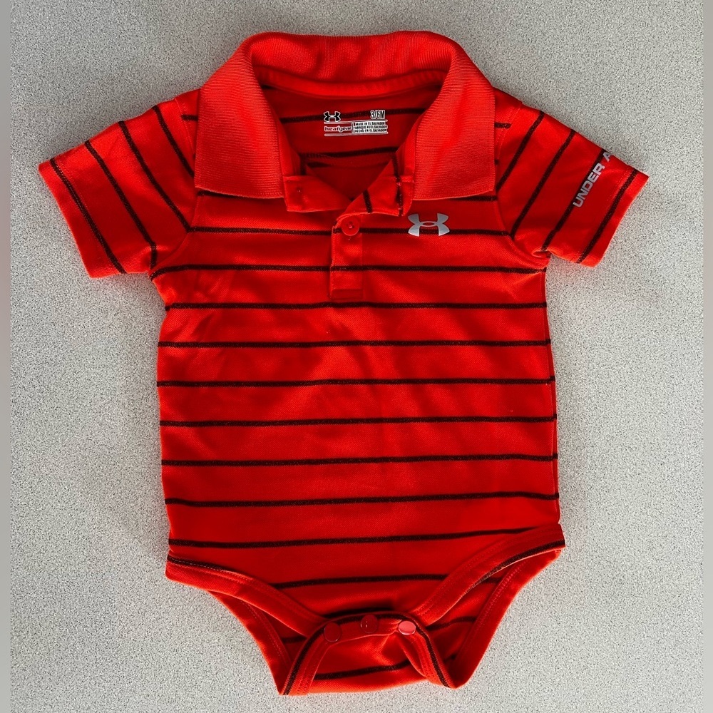 Under Armour Collared Infant Onesie Size: 3/6 months